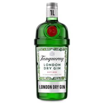 Tanqueray London Dry Gin Award-Winning Premium Gin 41.3% vol 1L