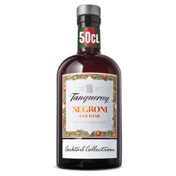Tanqueray London Dry Gin New & Ready to Serve Negroni Cocktail 17.5% vol 50cl