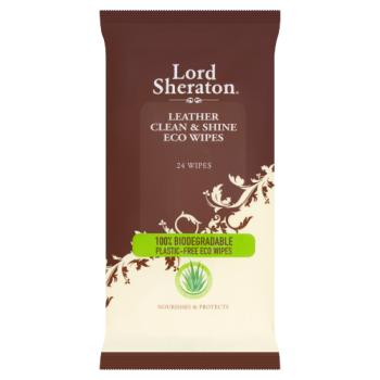 Lord Sheraton 24 Leather Clean & Shine Eco Wipes