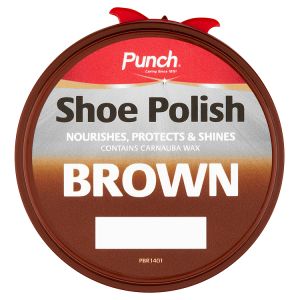 Punch Shoe Polish Brown