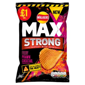 Walkers Max Fry Prwn Pm100