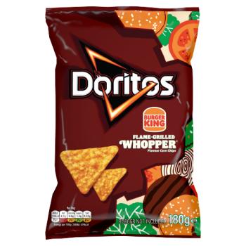 Doritos Burger King® Flame Grilled Whopper® Sharing Tortilla Chips Crisps 180g