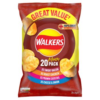 Walkers Meaty Pack 20 x 25g
