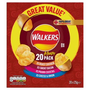 Walkers Meaty Pack 20 x 25g