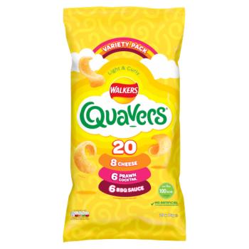 Walkers Quavers Variety Pack 20 x 16g