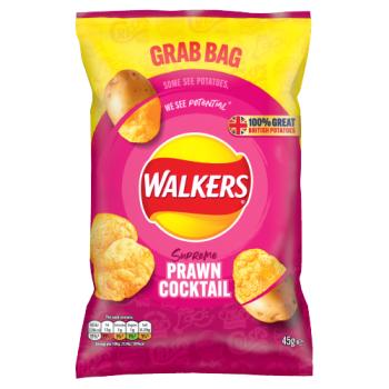 Walkers Crisps Prawn Cocktail, 45g