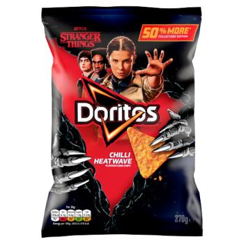 Stranger Things Doritos Chilli Heatwave Sharing Crisps 270g
