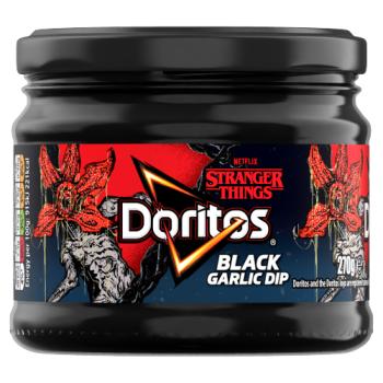 Stranger Things Doritos Black Garlic Dip Sauce 270g
