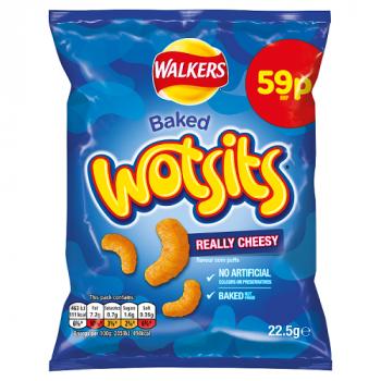 Walkers Wotsits Really Cheesy Snacks 59p Pmp 22.5g