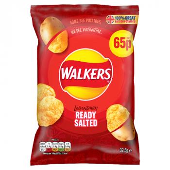 Walkers Ready Salted Pm65