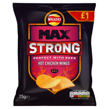 Max Hot Chicken Wings £1 75g