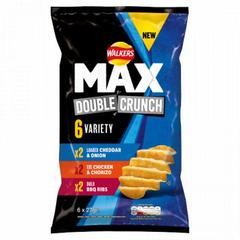 Walkers Max Double Crunch Variety