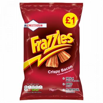 Smiths Frazzles Crispy Bacon Snacks 75g