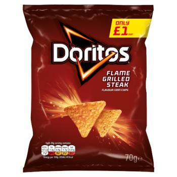 Doritos Flame Steak £1   70g