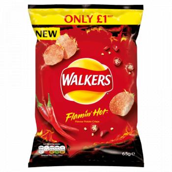 Walkers Flaming Hot Pm 1.00