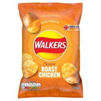 Walkers Roast Chicken Crisps 32.5g