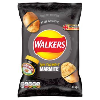 Walkers Marmite Crisps 32.5g