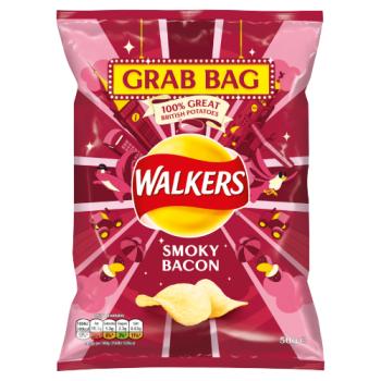 Walkers Smoky Bacon Grab Bag