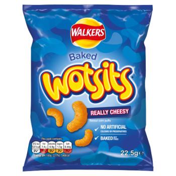 Walkers Wotsits Really Cheesy Snacks Crisps 22.5g