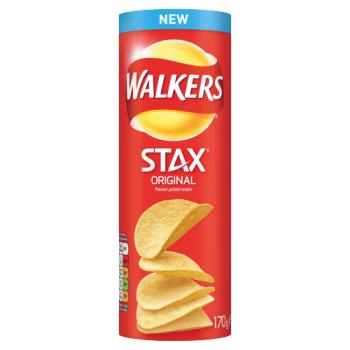 Walkers Stax Original Sharing Snacks 170g