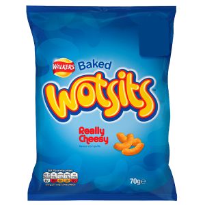 Walkers Baked Wotsits Really Cheesy Flavour Corn Puffs 70g PMP