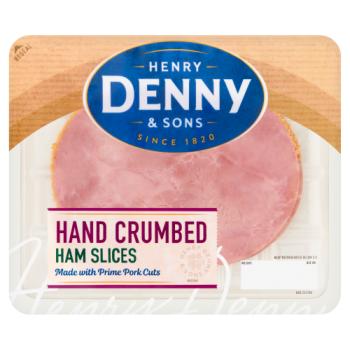 Henry Denny & Sons Hand Crumbed Ham Slices 80g
