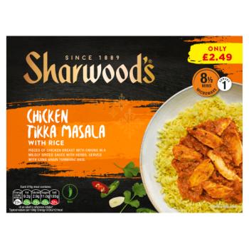 Sharwood's Chicken Tikka Masala with Rice 375g