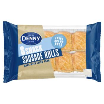 Henry Denny & Sons 8 Snack Sausage Rolls 288g