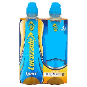 Lucozade Sport Orange 4 x 500ml