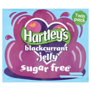 Hartley's Sugar Free Blackcurrant Flavour Jelly 2 x 11.5g