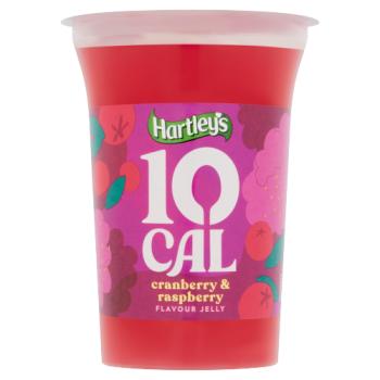 Hartley's 10 Cal Cranberry & Raspberry Flavour Jelly 175g