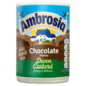 Ambrosia Chocolate Flavour Devon Custard 400g
