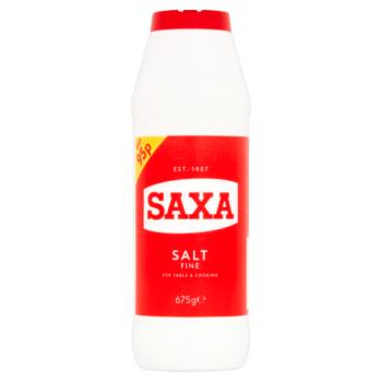 Saxa Table Salt 95p      675g