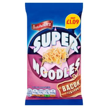 Batchelors Super Noodles Bacon Flavour 90g