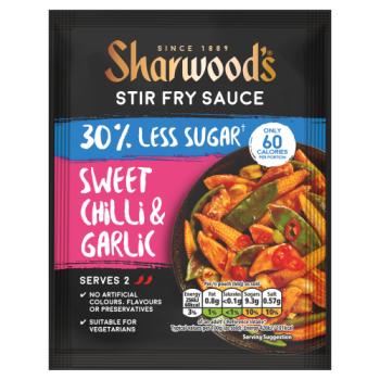 Sharwood's Sweet Chilli & Garlic Stir Fry Sauce 120g