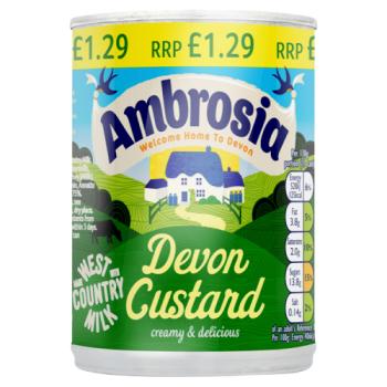Ambrosia Devon Custard 400g £1.29pm