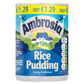 Ambrosia Rice Pudding 400g Pm£1.29