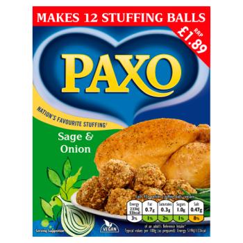 PAXO Sage & Onion Stuffing Mix 170g 