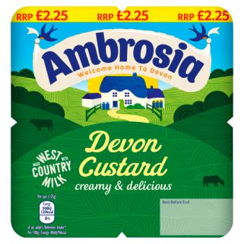 Ambrosia Custard 4pk Pm2.25