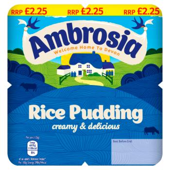 Ambrosia Rice 4pk  Pm2.25