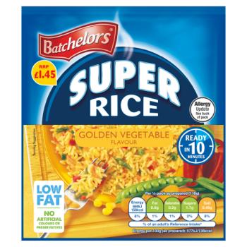 Batchelors Super Rice Golden Vegetable Flavour 90g