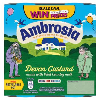 Ambrosia Devon Custard 4 x 120g (480g)