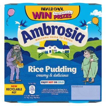 Ambrosia Rice Pudding 4 x 120g (480g)