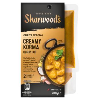 Sharwood's Chef's Special Creamy Korma Curry Kit 280g