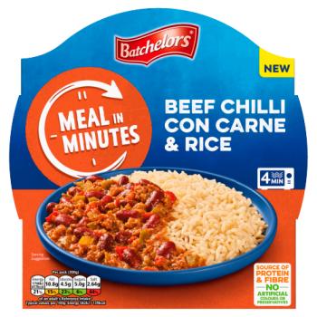 Batchelors Meals in Minutes Beef Chilli Con Carne & Rice 300g