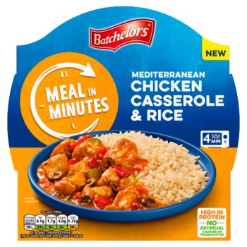 Batchelors Meals in Minutes Mediterranean Chicken Casserole & Rice 300g