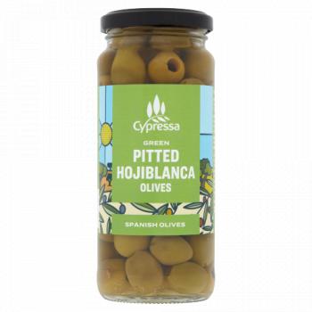 Cypressa Green Pitted Hojiblanca Olives 340g