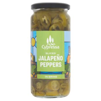 Cypressa Sliced Jalapeño Peppers in Brine 480g