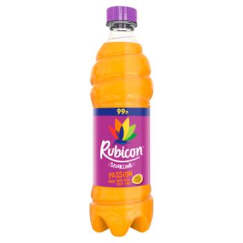 Rubicon Sparkling Passion Fruit Juice Drink 500ml PM 99p