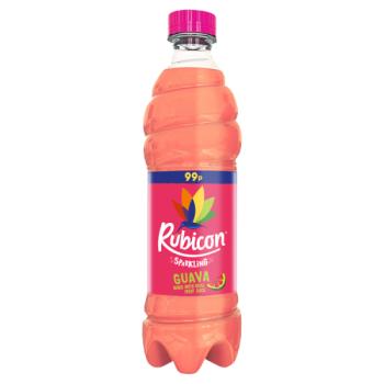 Rubicon Sparkling Guava Juice Drink 500ml PMP 99p